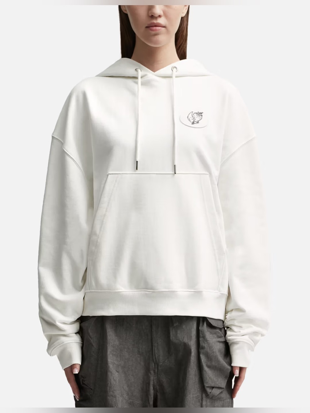 Sky High Farm x Alastair McKimm Unisex Graphic Workwear Hoodie NWT